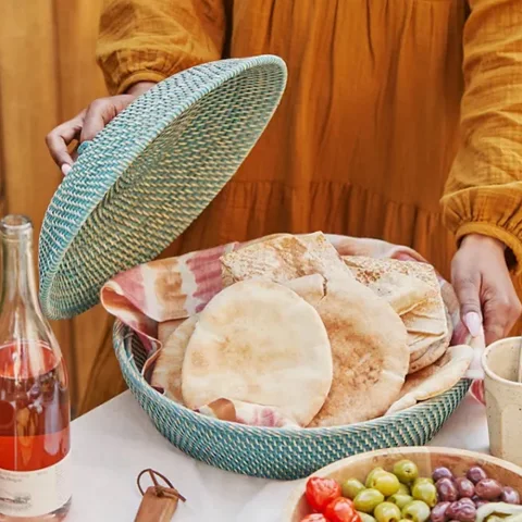 Rattan Food Cover