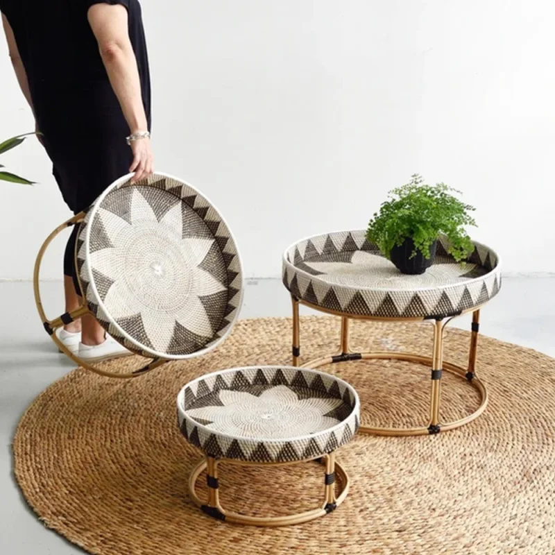 Rattan Table Tray