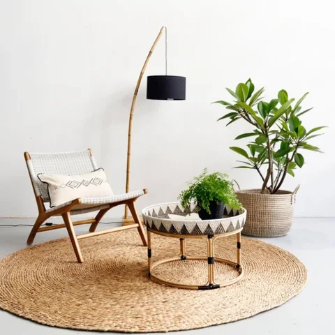 Rattan Table Tray