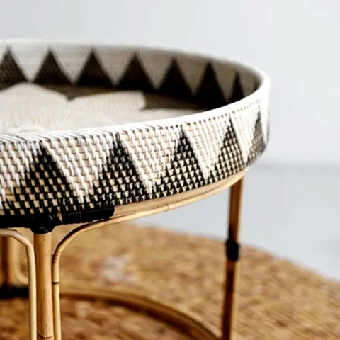 Rattan Table Tray