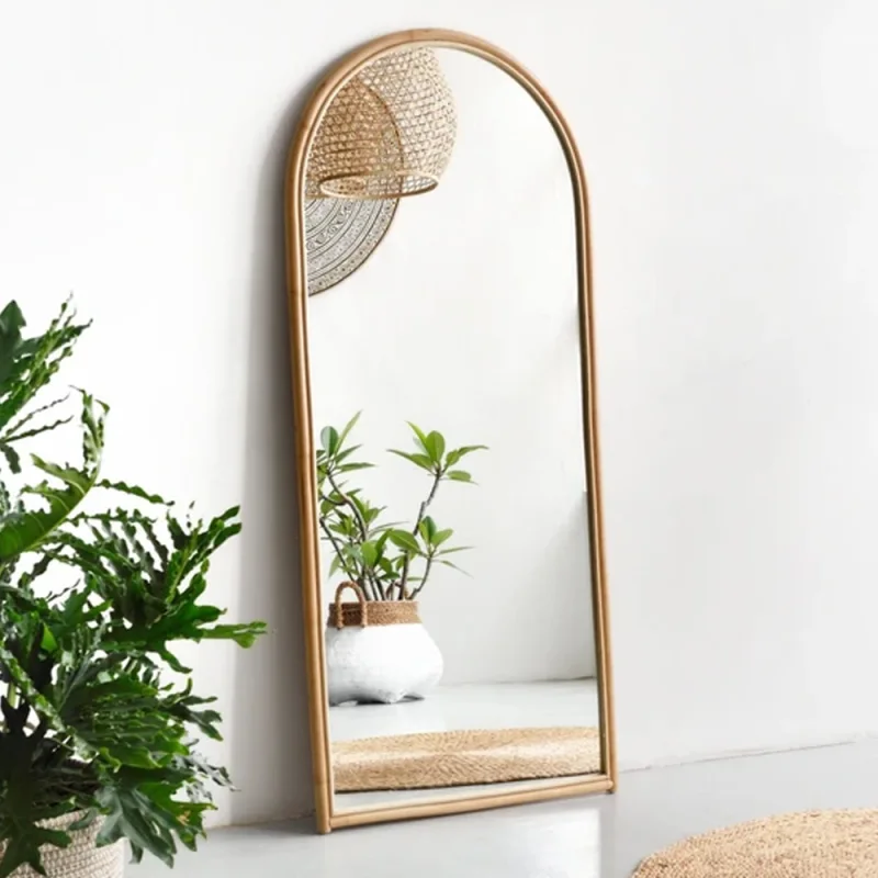Rattan Mirror