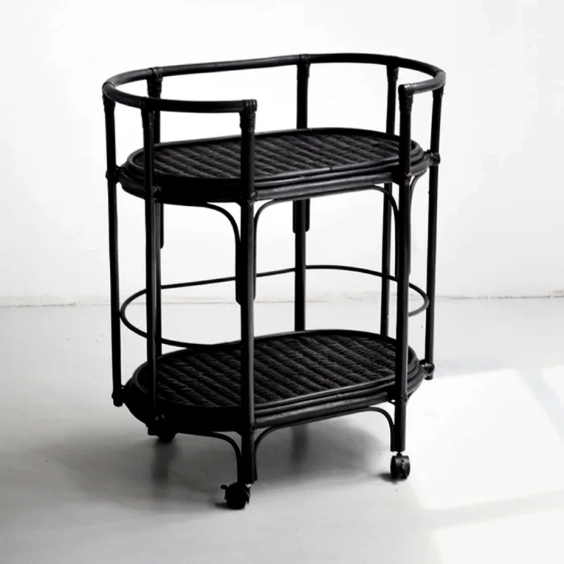Rattan Bar Cart