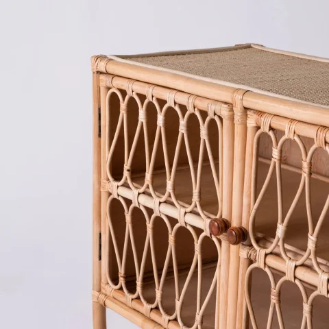 Rattan Cabinet