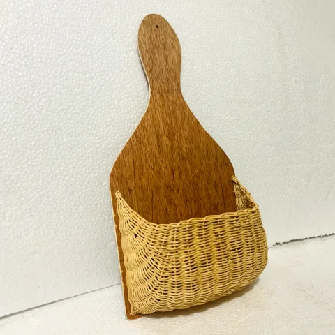 Rattan Wall Shelf Set