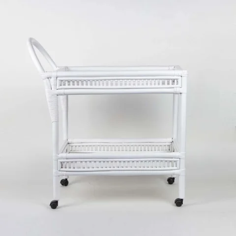 Rattan Drinks Trolley