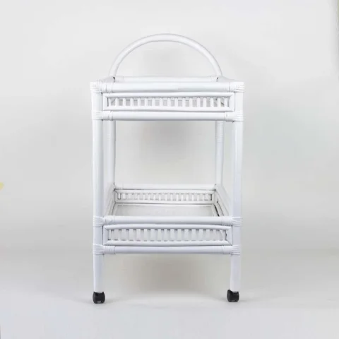 Rattan Drinks Trolley
