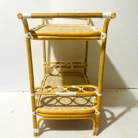 Rattan Bar Cart
