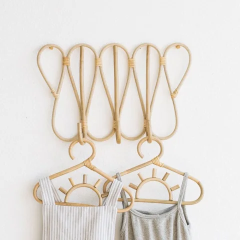 Rattan Coat Hanger