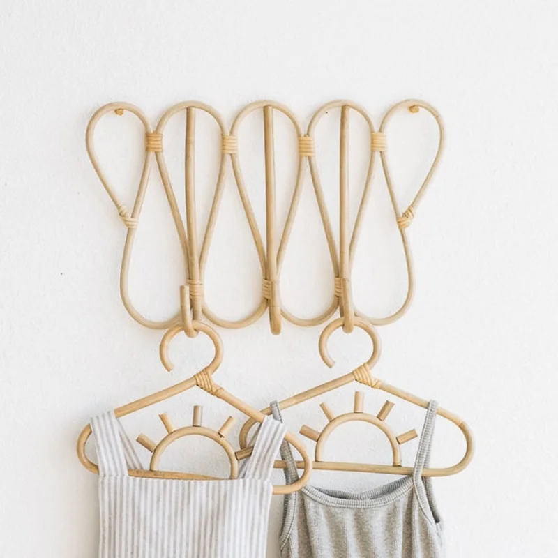 Rattan Coat Hanger