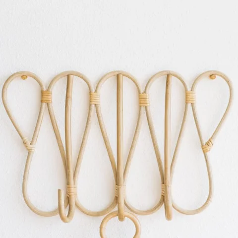 Rattan Coat Hanger