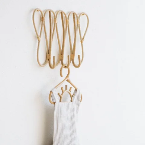 Rattan Coat Hanger