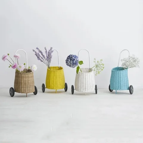 Rattan Cart