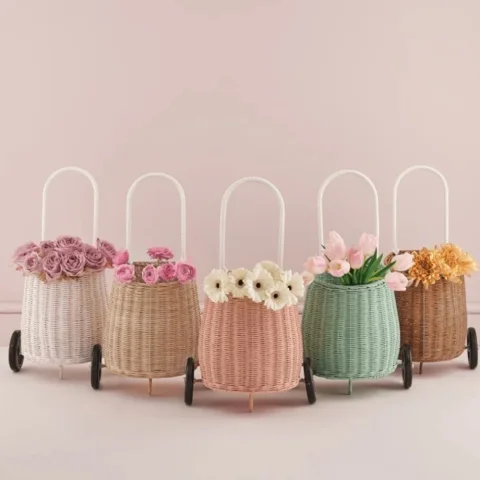 Rattan Cart