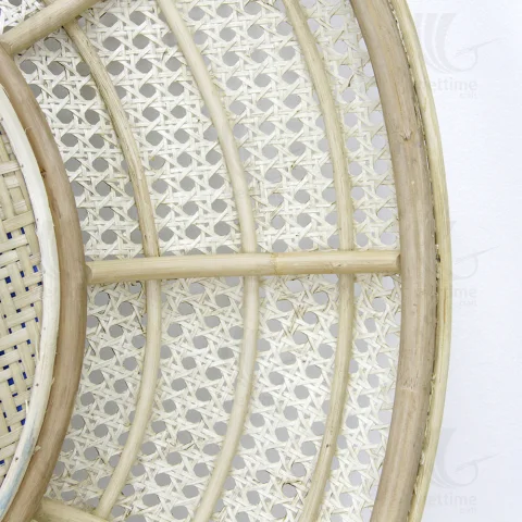 Rattan Mirror