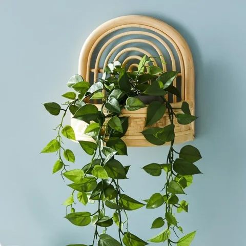 Rattan Wall Shelf
