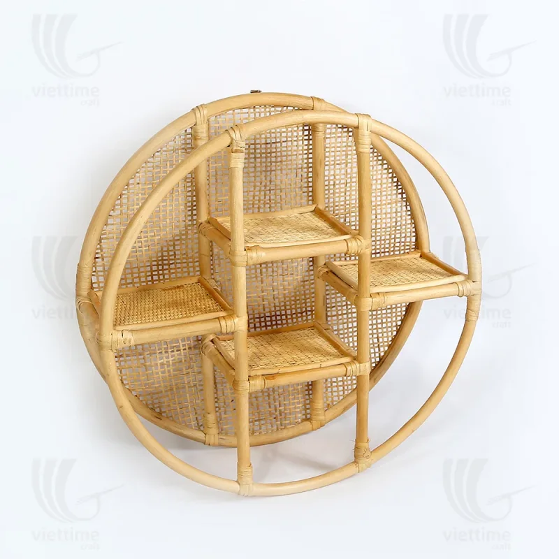 Rattan Wall Shelf