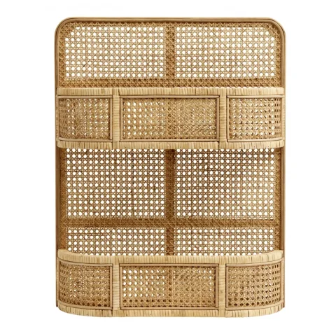 Rattan Wall Shelf