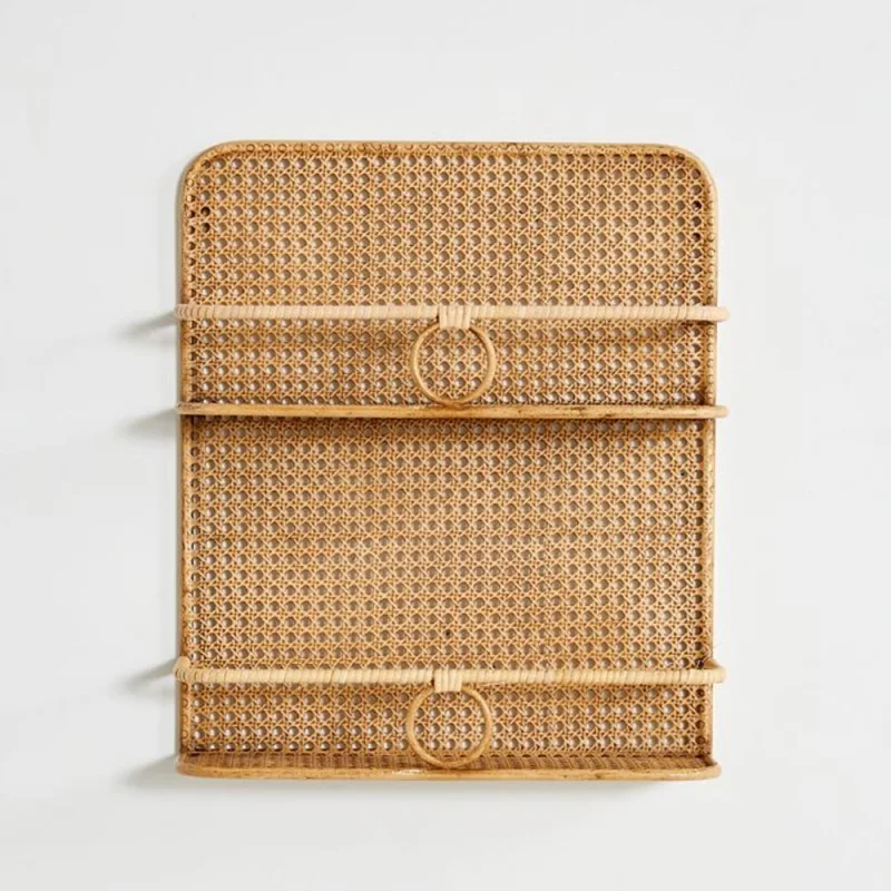 Rattan Wall Shelf