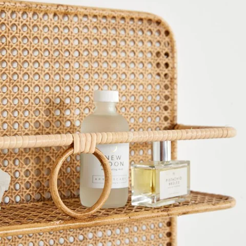 Rattan Wall Shelf