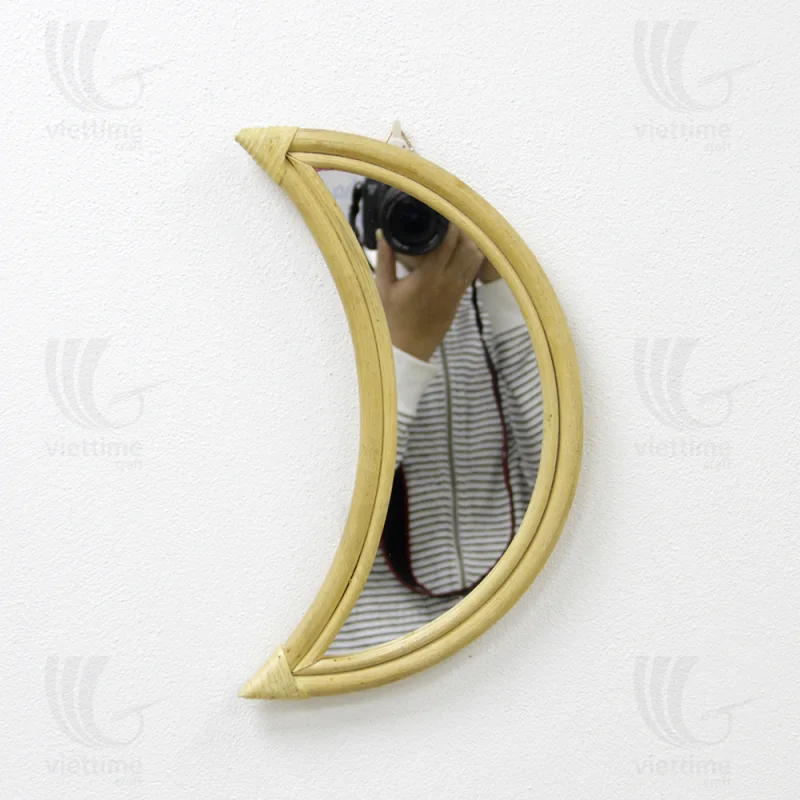 Rattan Mirror