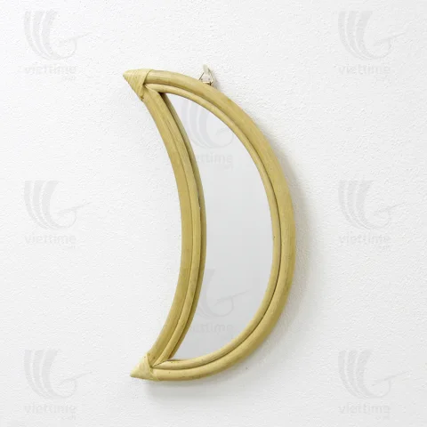 Rattan Mirror