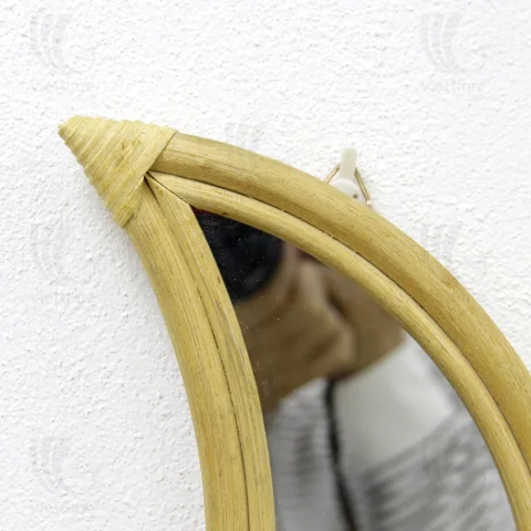 Rattan Mirror