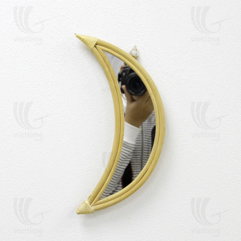 Rattan Mirror
