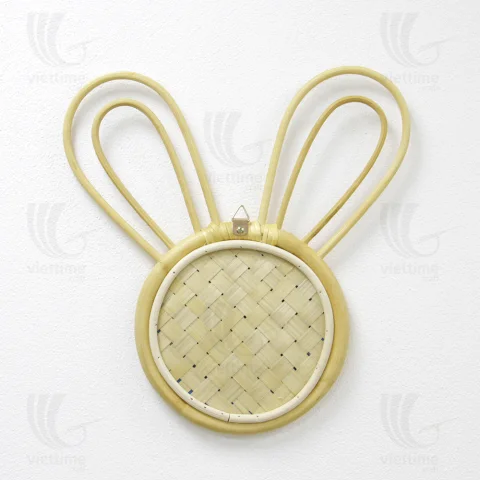 Rattan Mirror
