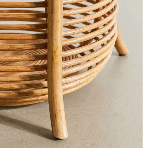 Rattan Coat Rack