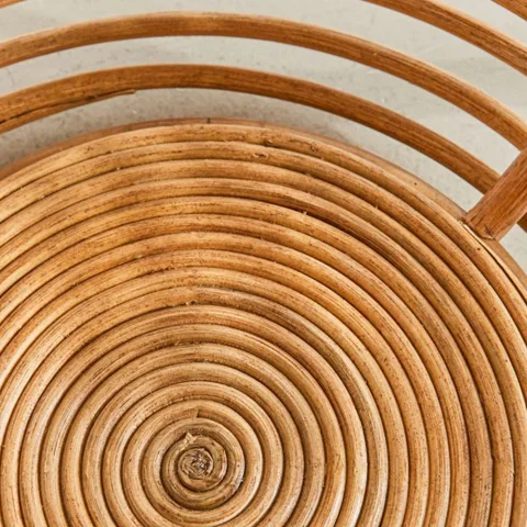 Rattan Coat Rack
