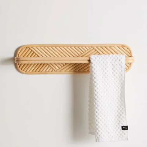 Rattan Towel Bar
