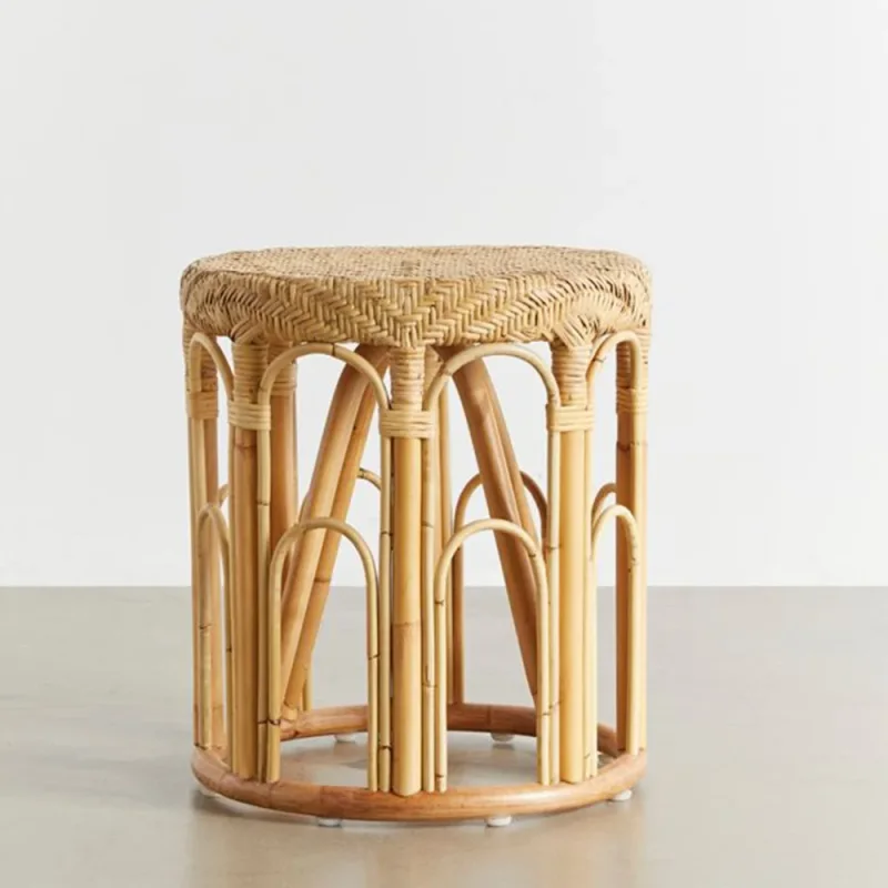 Rattan Side Table