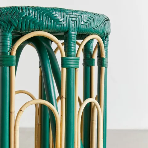 Rattan Side Table