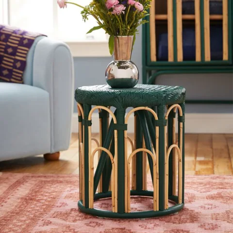 Rattan Side Table