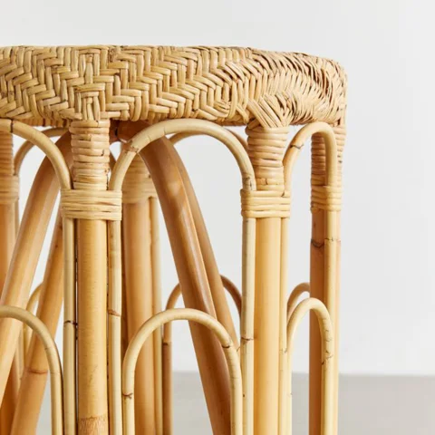 Rattan Side Table