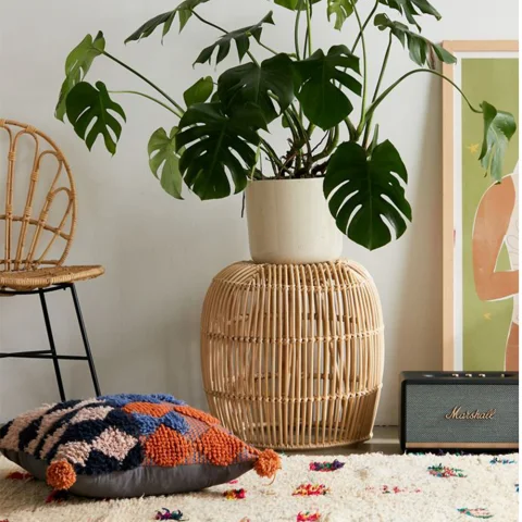Rattan Table Side