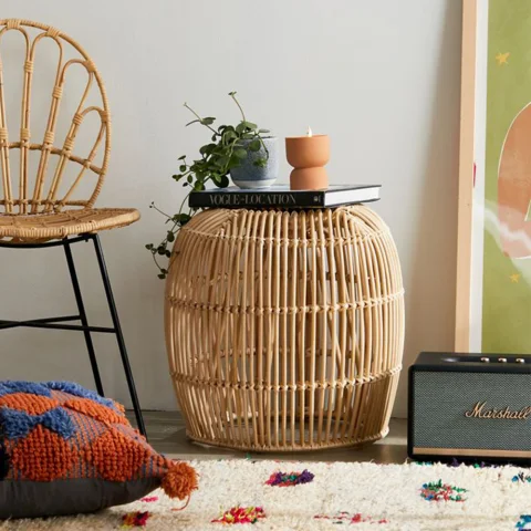 Rattan Table Side