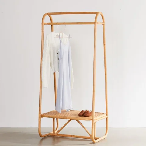 Rattan Clothes Rack