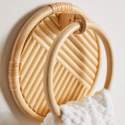 Rattan Towel Ring