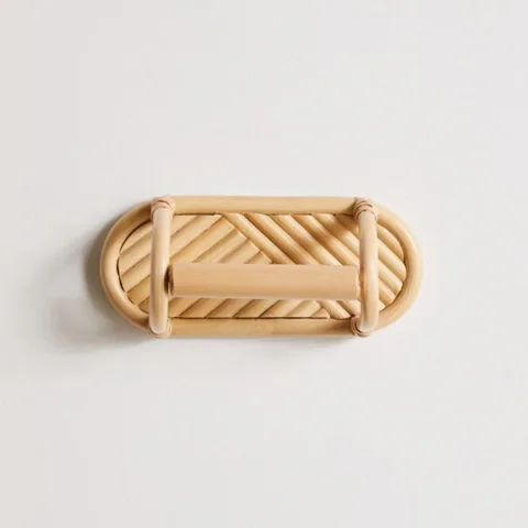 Rattan Toilet Paper Holder