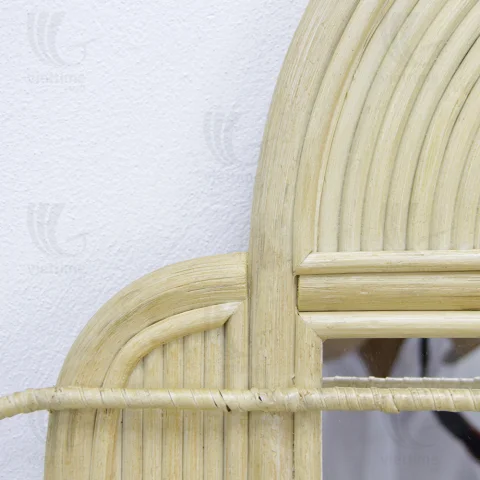 Rattan Mirror