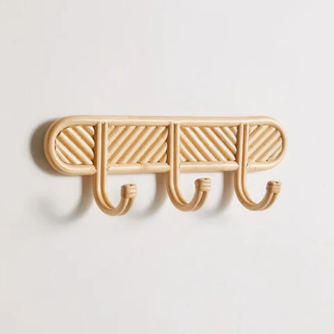 Rattan Coat Hanger Rack