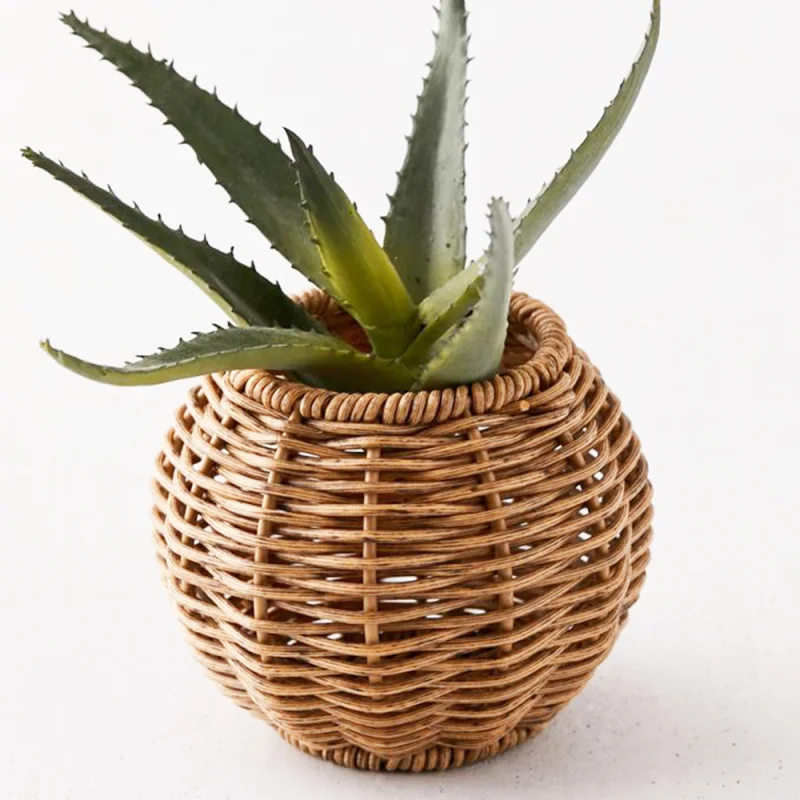 Rattan Plant Holder