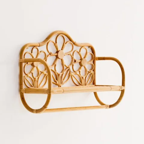 Rattan Wall Shelf