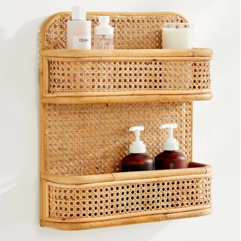 Rattan Wall Shelf