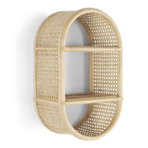 Rattan Wall Shelf