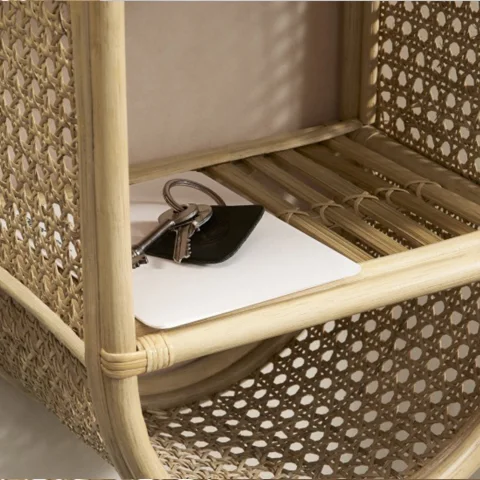 Rattan Wall Shelf