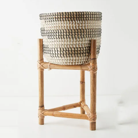Rattan Plant Stand