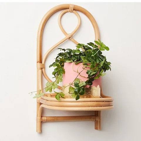 Rattan Wall Planter Hanging