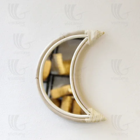 Rattan Export HalfMoon Rattan Mirror - REX-M00339
